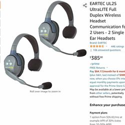 Ear-tech Wireless Headsets
