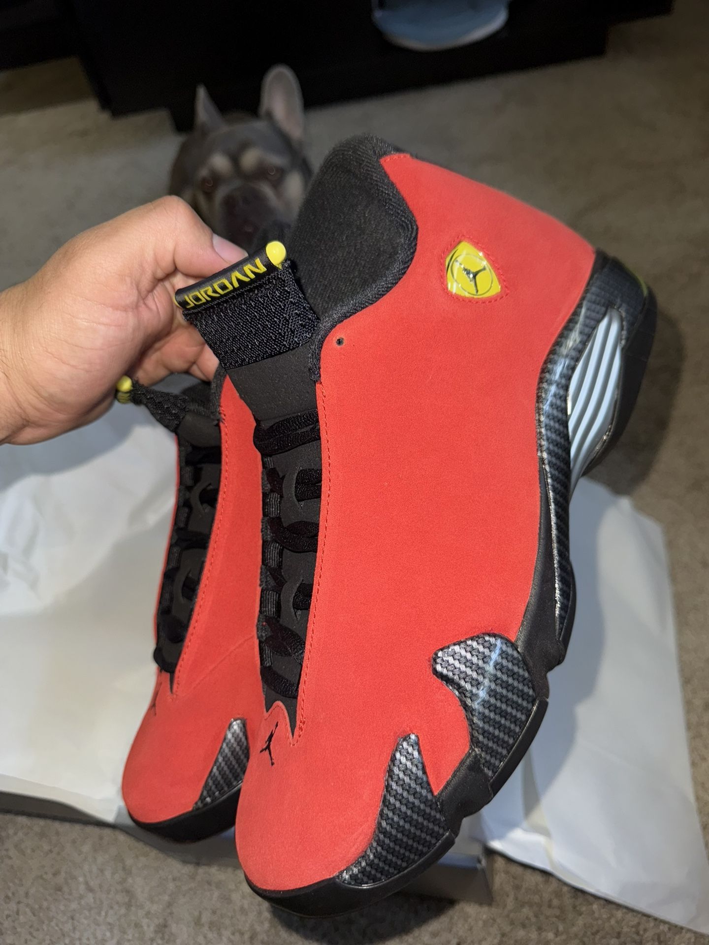 Air Jordan 14 Retro ‘ Ferrari Red’