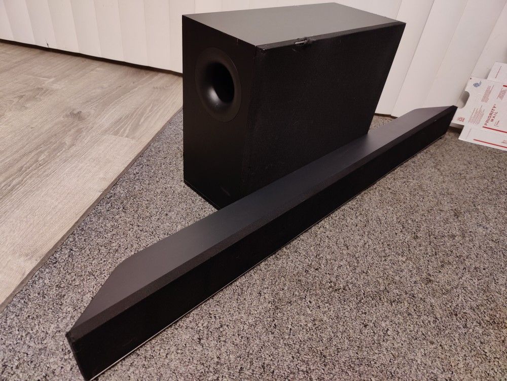Vizio soundbar and subwoofer S4251w-B4