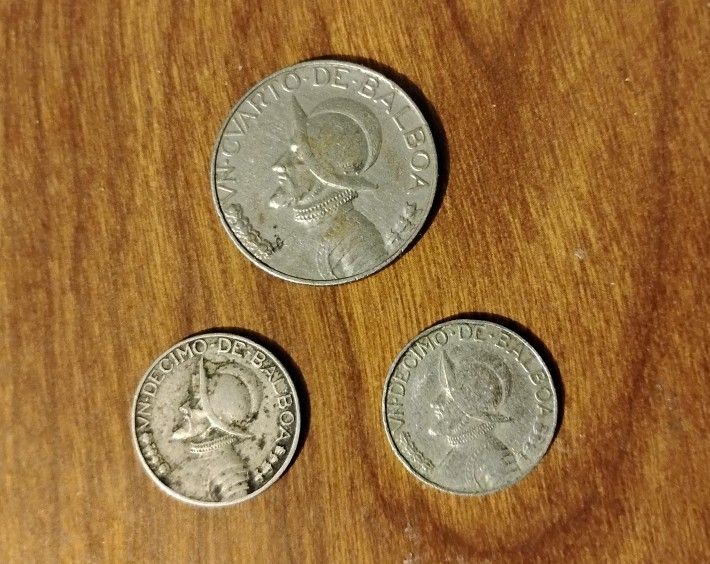 Panama Vintage Coins