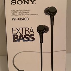 Sony Earphones Vía Bluetooth