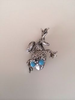 1960s Emmons Frog Brooch