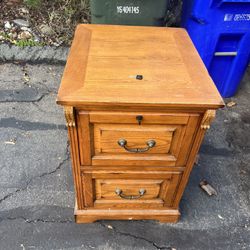 File Cabinet Wood 