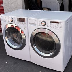 LG Gas Dryer And Washer Set