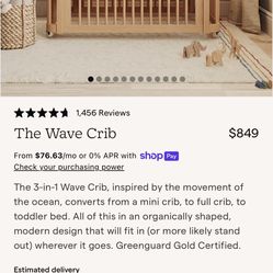 Nestig The Wave Crib