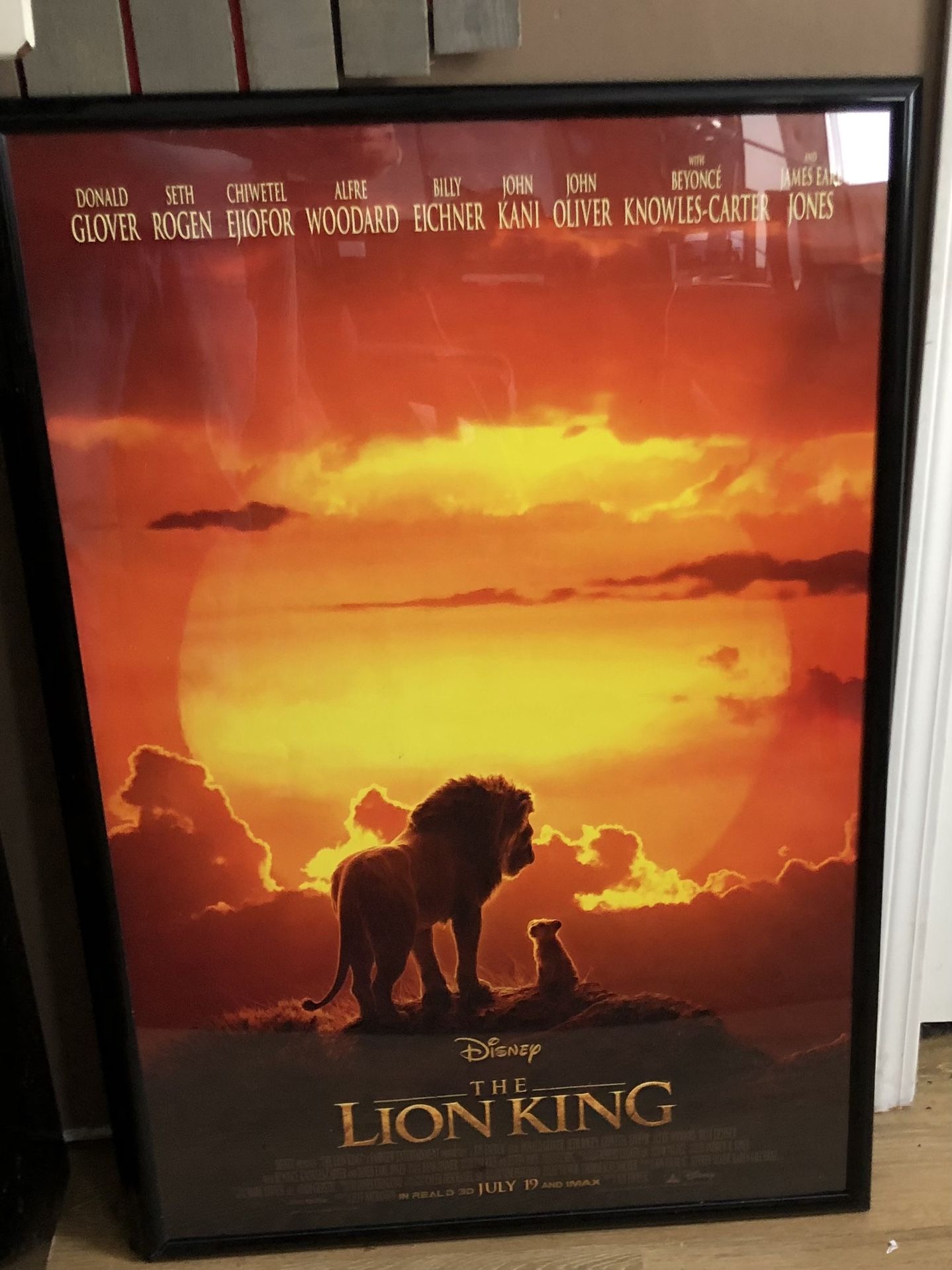 Disney Lion king Movie Poster