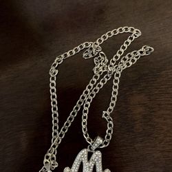 M Gold Chain