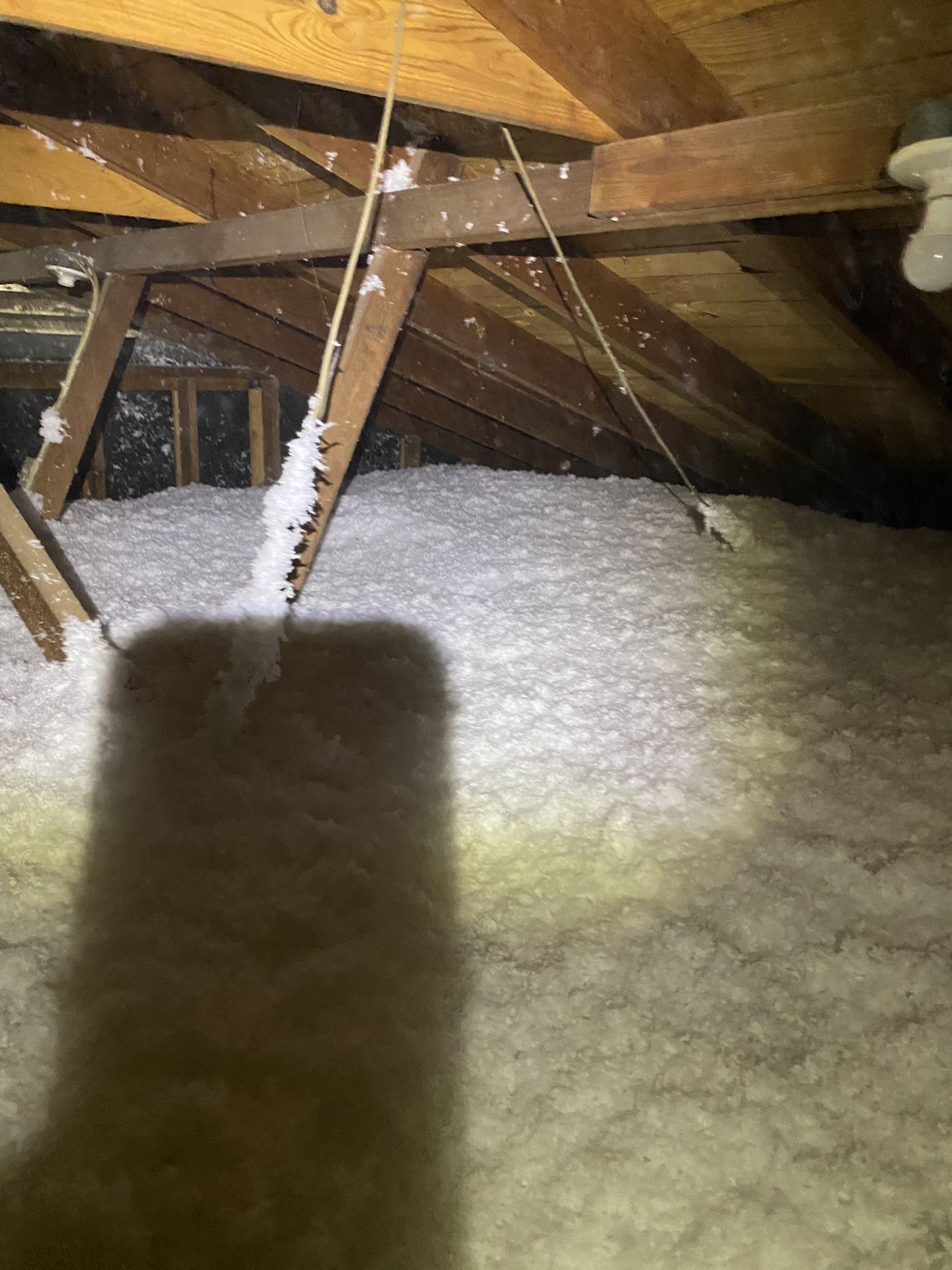 White Fiberglass Insulation 