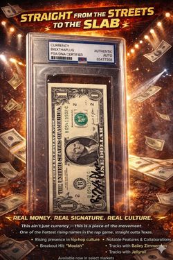 Charlie Sheen Autographed & Authenticated Bill