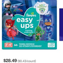 PAMPERS EASY UP $23 EACH 