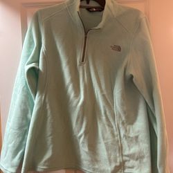 Womens 1/4 North Face Zip 