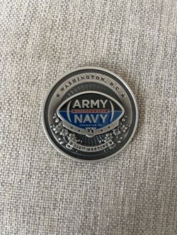 Army Navy Football Game Coin