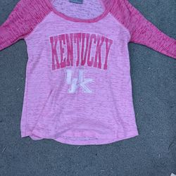 Kentucky Pink Raglan Shirt