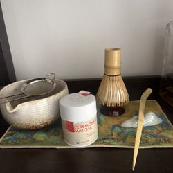 🍵 Matcha Tea Set – Complete Kit w/ Matcha – Like New – $35 – Bushwick