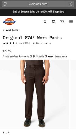 Original 874® Work Pants 38x34