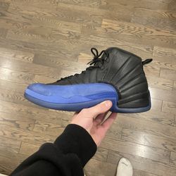 Jordan 12 Retro Black Game Royal