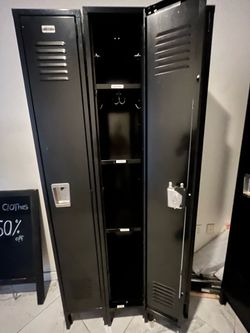 7 Metal Lockers
