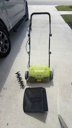 Sun Joe 13 Inch 12 Amp Electric Lawn Dethatcher/Scarifier