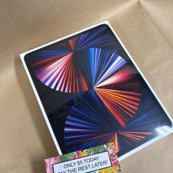 Apple IPad Pro 12.9 Inch 5th Gen Tablet - Only $1 Today Pay The Rest Later! 