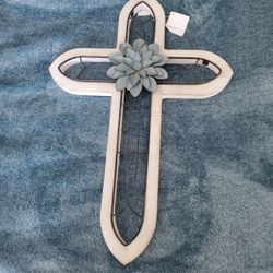 Decorative Blue Cross