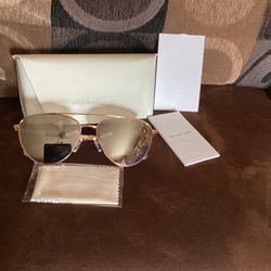 Michael  Kors  Rose gold Silver Mirror 59mm Women’s  Sunglasses 