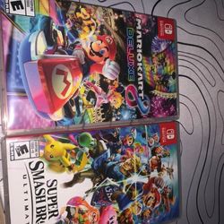 Super Smash Bros Ultimate And Mario Kart 8 