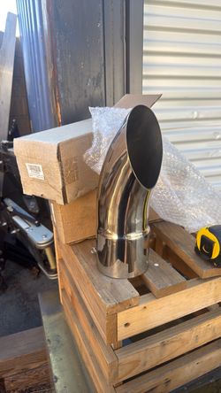 4” exhaust tailpipe (qty4) new in box