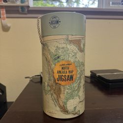 Ultimate Jigsaw Club North America Map Jigsaw Puzzle 1000 Pieces New/Sealed