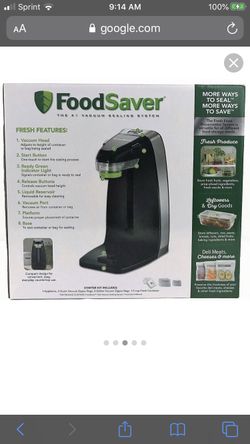 Food Saver sealing system