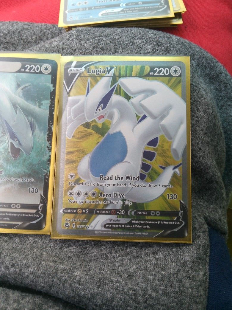 Lugia V And Lugia V Full Art Silver Tempest