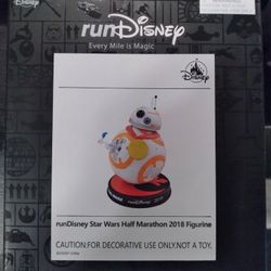 2018 Disney Park Star Wars Half Marathon BB-8 Figurine