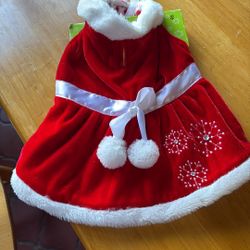 Dog Christmas Outfit, Small