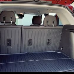 CARESA Floor Mats Cargo Liner Seat Back Cover Door Sill Protectors for 2021-2024 2025 Chevy Trailblazer Accessories(FWD Model),All-Weather TPE Mat for