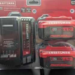 Craftsman Battery And Charger Pack 