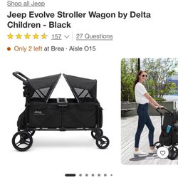 Jeep Evolve Stroller Wagon By Delta