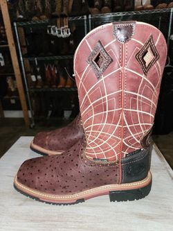 Justin Men's Western Work Boots 