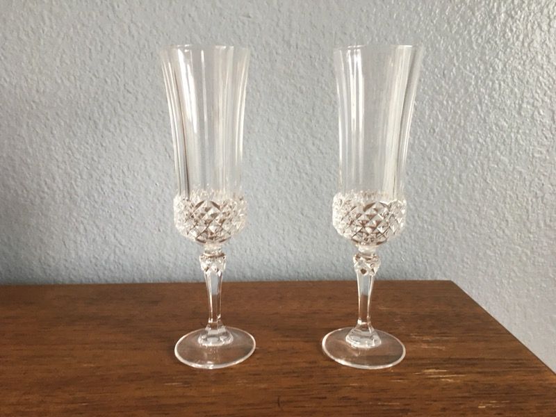 Mikasa Flute glasses (never used)
