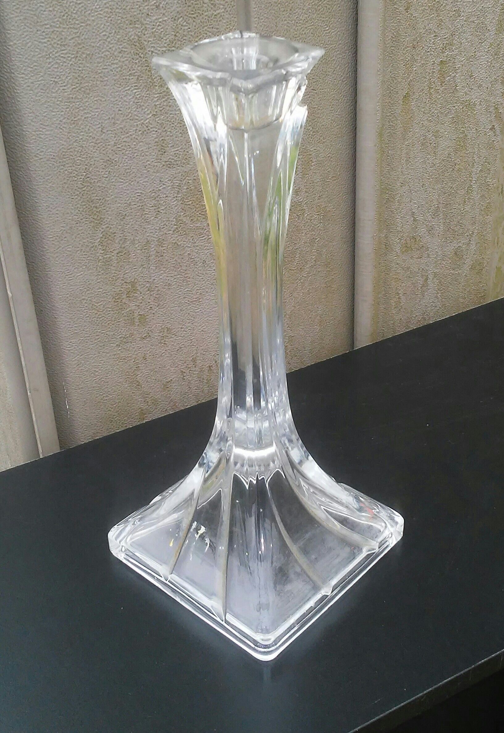 15" Crystal Candlestick