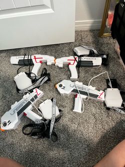 Laser X Revolution 4-Player Set with Blasters and Chest Receivers