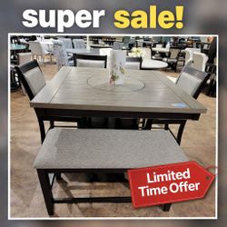 6 Piece Counter Height Dining Table Set  // Special Price ! 
