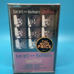 SEALED Joan Jett And The Blackhearts – Good Music Cassette Tape (1986)