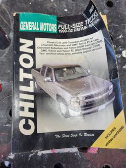 1999 Through 2002 GM Truck Repair Manaul