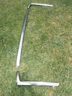 61-64  Chevy  impala convertible windshield molding $275each set