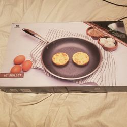 BRAND NEW IN BOX 10" COPPER SKILLET