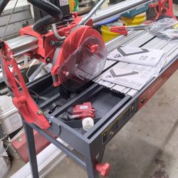 TILE SAW , RAIL SAW   RUBI DC 250 Python