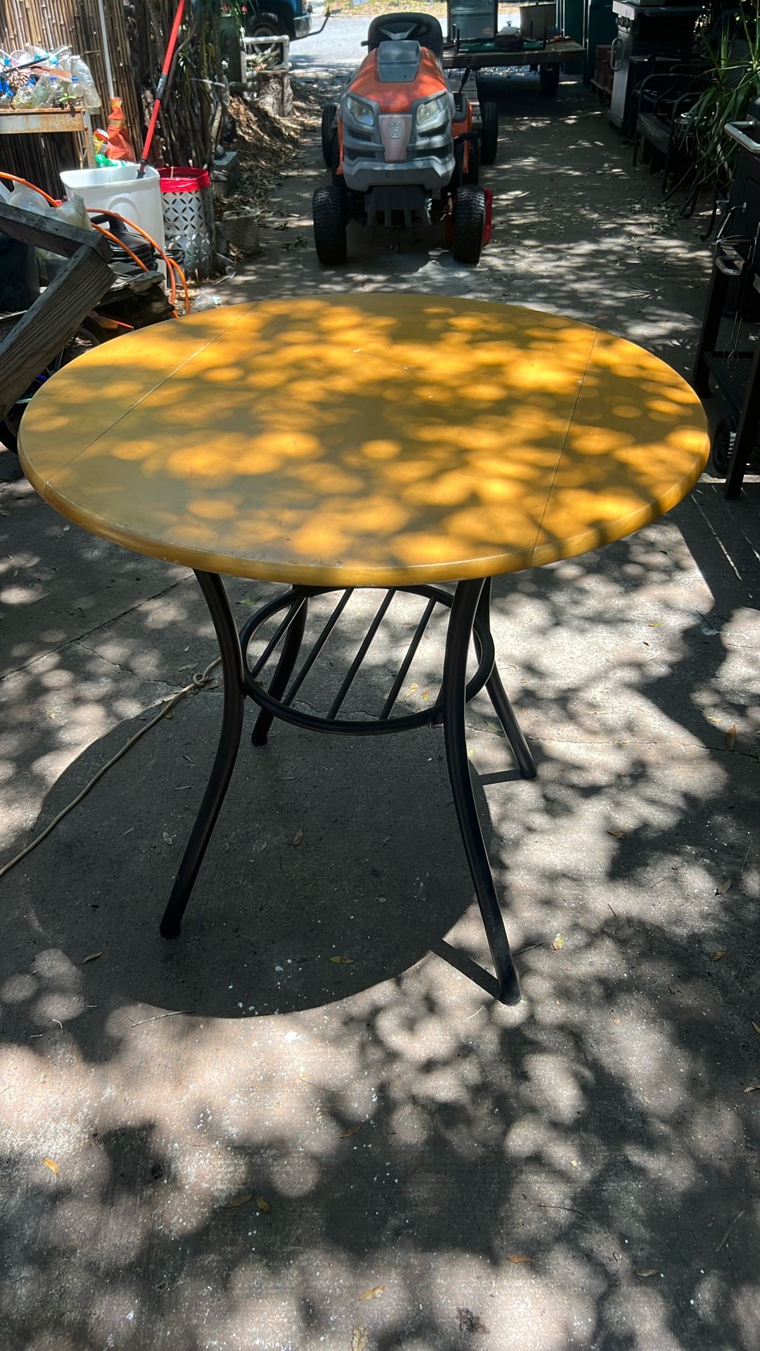 Bar Stool High Space saving table
