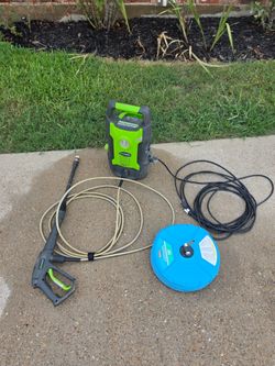 Greenworks 1500 PSI Electric Pressure Washer with Accessories