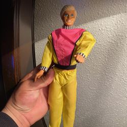 Vintage Ken Doll With Outfit 