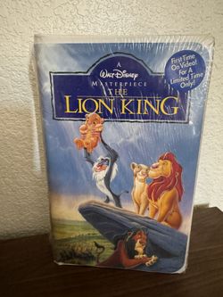 Lion King VHS stock No. 2977