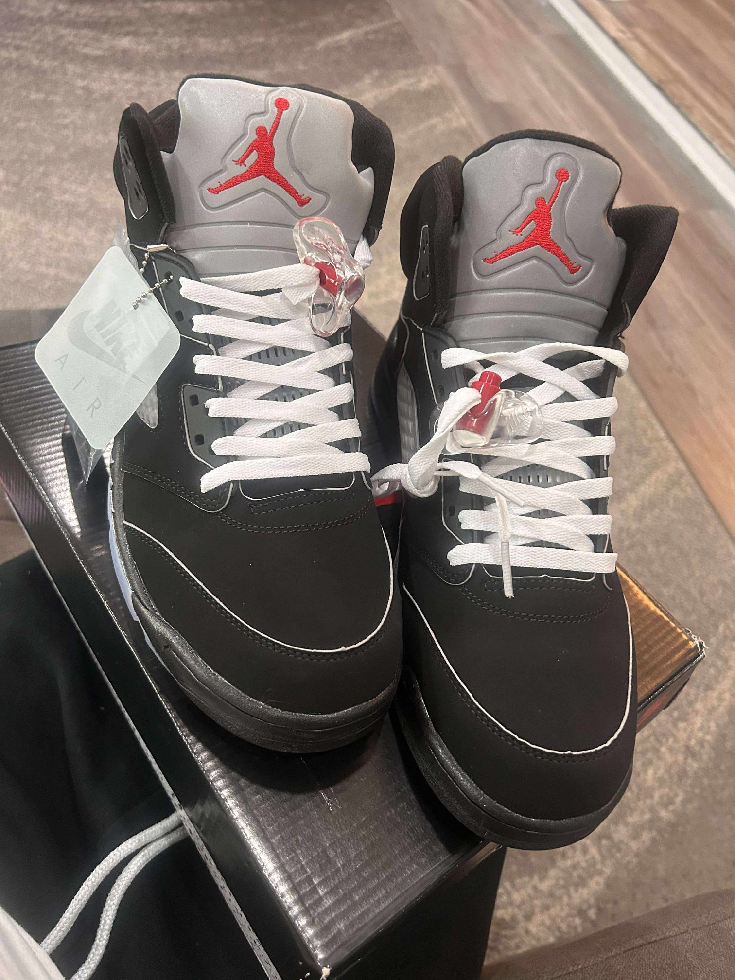 Jordan 5 Black Mentiac